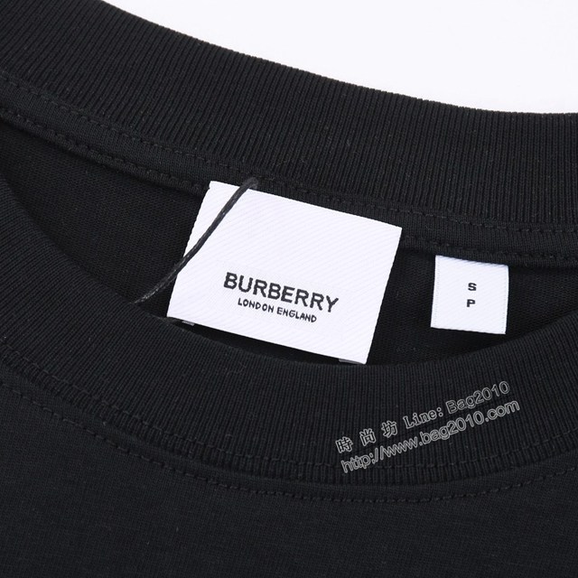 Burberry專櫃巴寶莉2023SS新款口袋印花T恤 男女同款 tzy2626